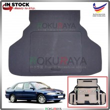 Proton Wira Aeroback Custom Fit 15mm Rear Bonnet Spare Tyre Tire Tayar Cover Back Hard Board Papan (Carpet Wrapped)
